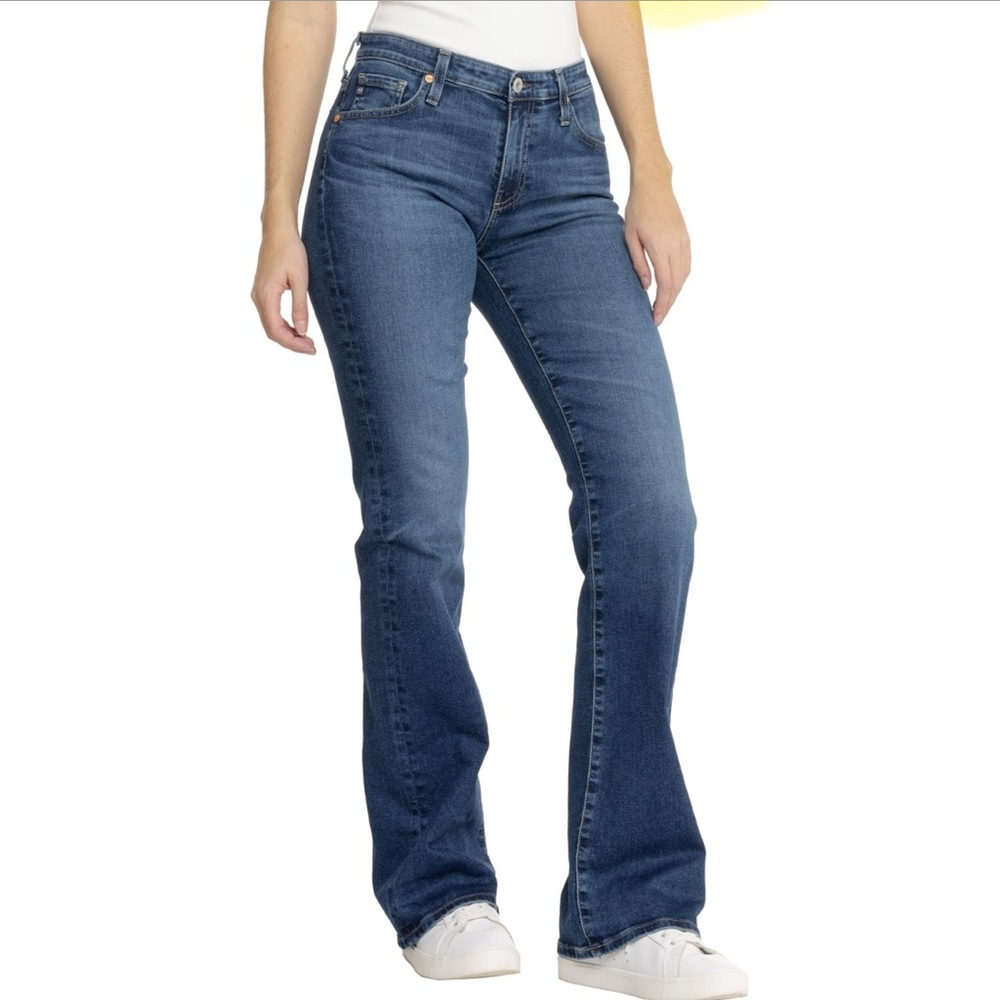 AG Jeans Angel Extended Bootcut Denim Jeans - Low
Rise